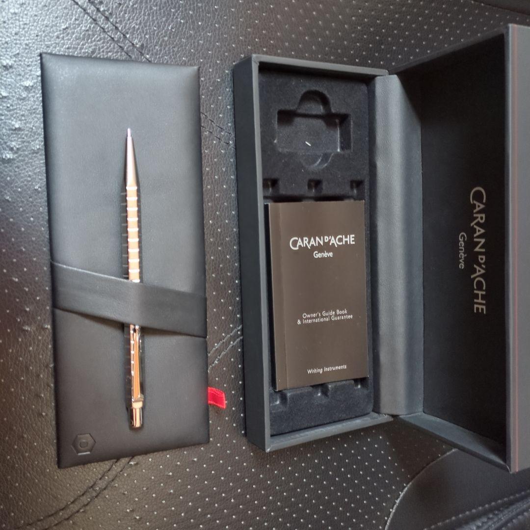 CARAN d'ACHE Genève シャーペン本体 レッド/ブラック