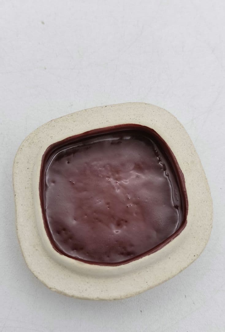 c047【新品・未使用】香合 色絵 毘沙門 益子焼三武信家 木箱 茶道具