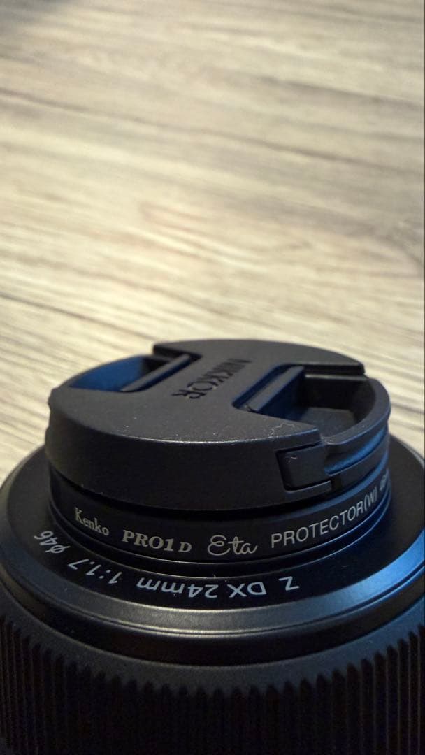 nikkor z dx24mm f/1.7 レンズフレーム付