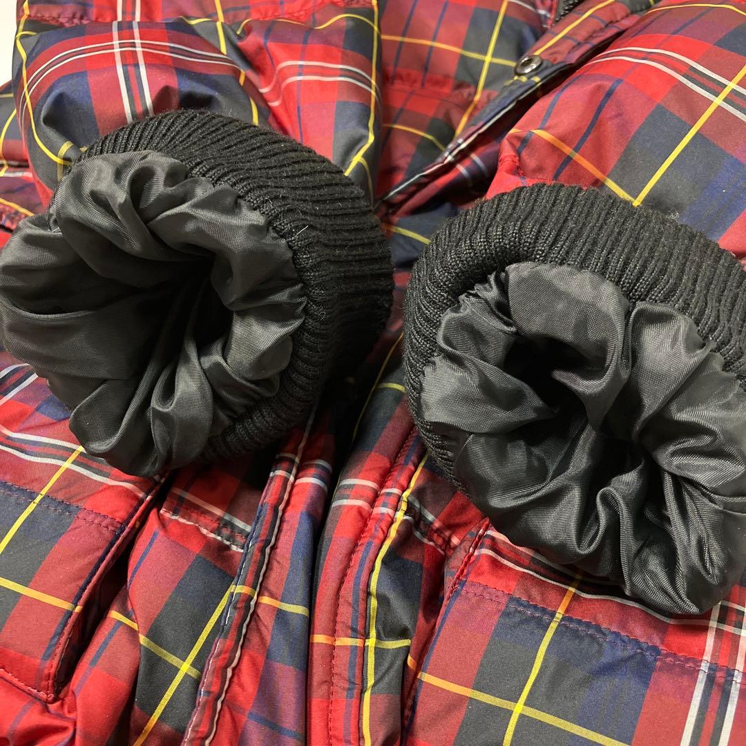 【美品old UNIQLO down jacket 】チェック柄 90s Y2K