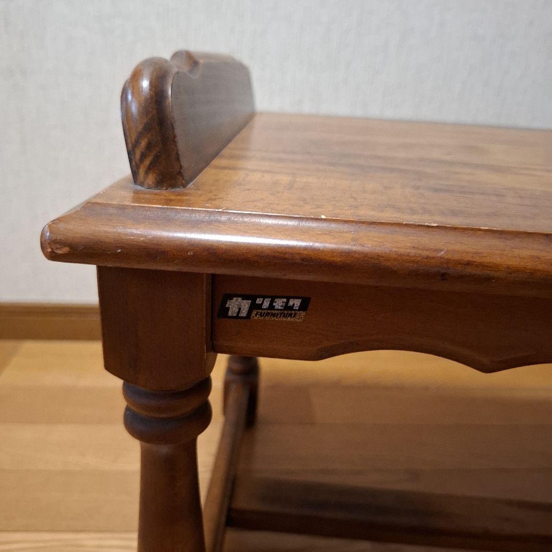 カリモク/Karimoku/テレフォンベンチ/電話台/サイドテーブル/コロニアル