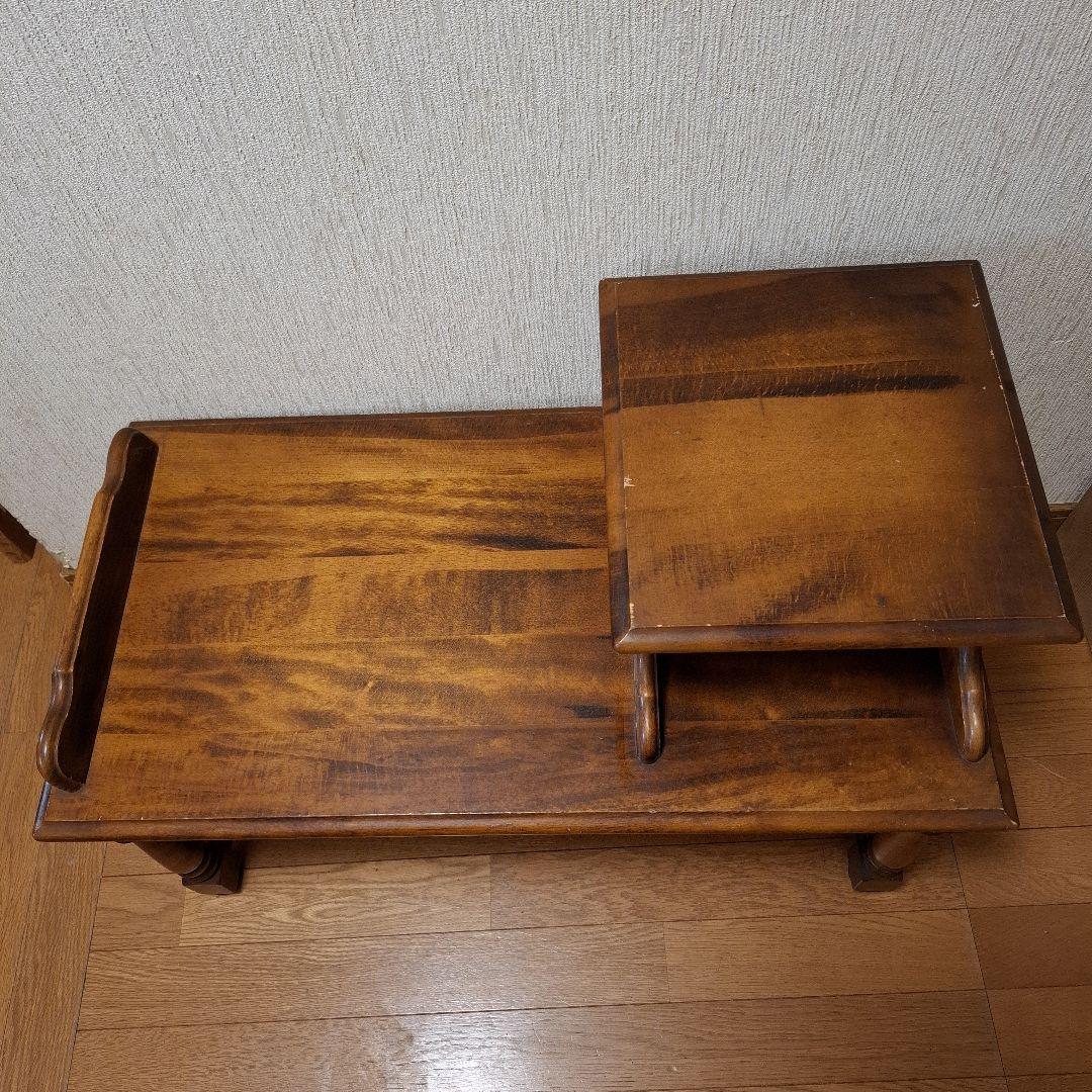 カリモク/Karimoku/テレフォンベンチ/電話台/サイドテーブル/コロニアル