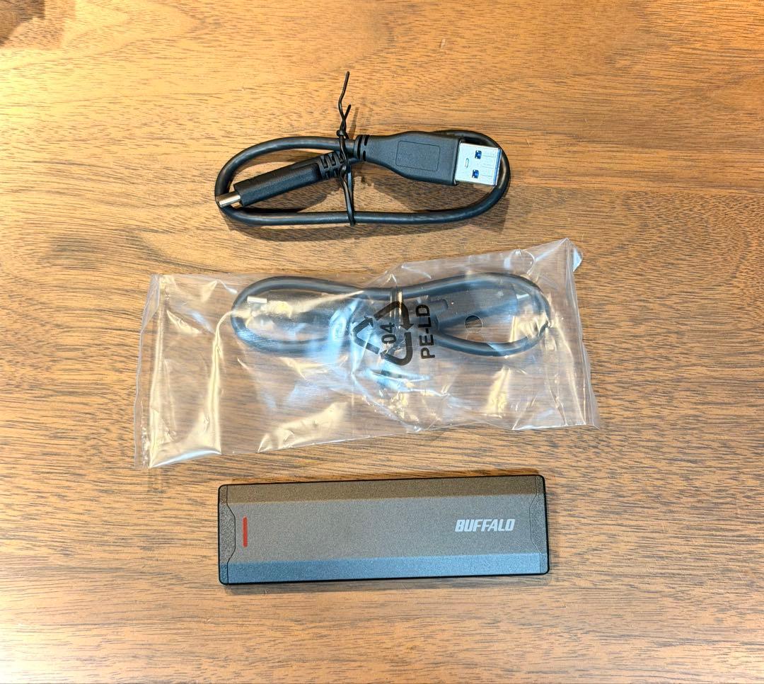 ✨外付けSSD 販売台数No. 1✨美品✨ポータブルSSD 500GB 黒