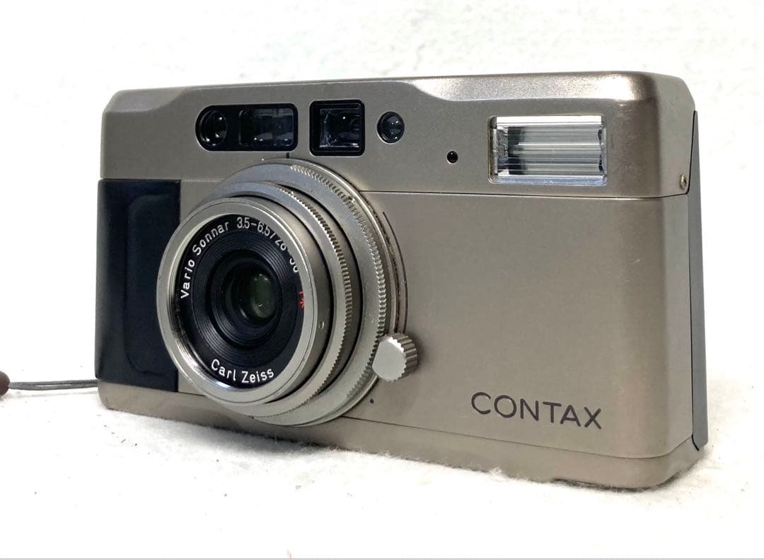 【完動品 美品】CONTAX T VS データバック付 Sonnarレンズ