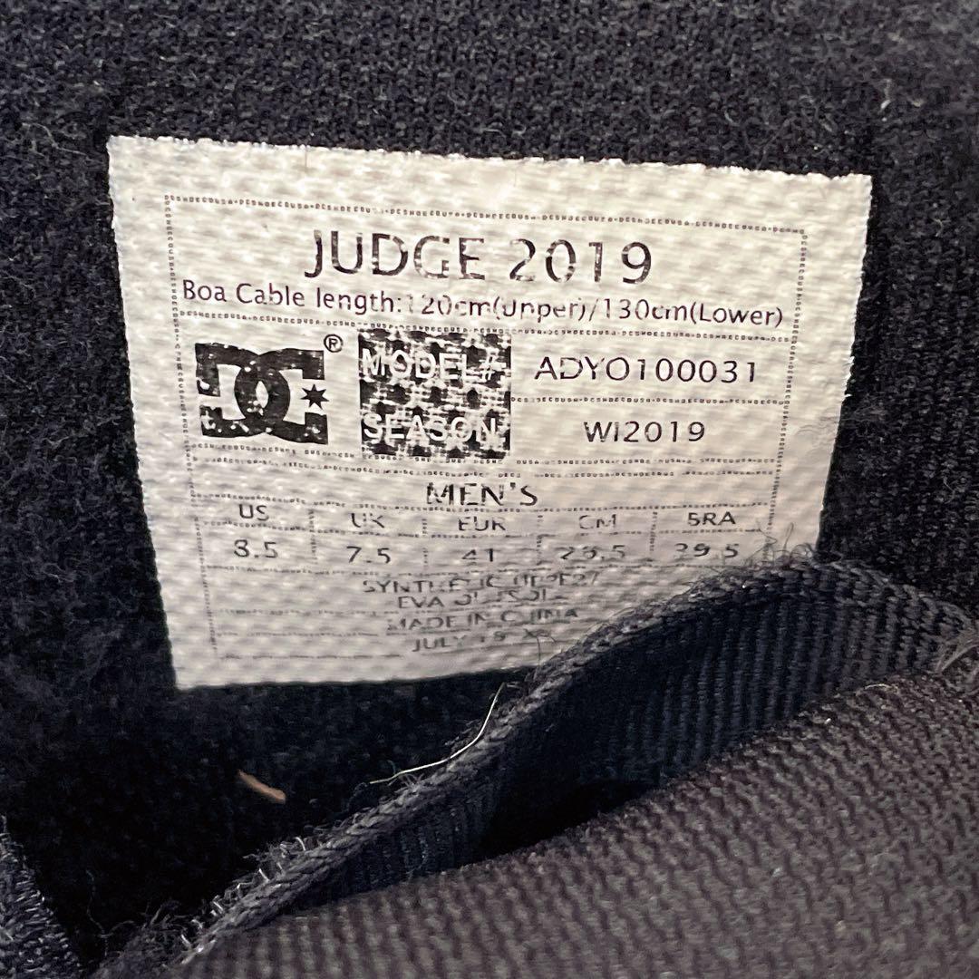 DC SHOES MEN'S JUDGE ダブルBOA スノーボードブーツ