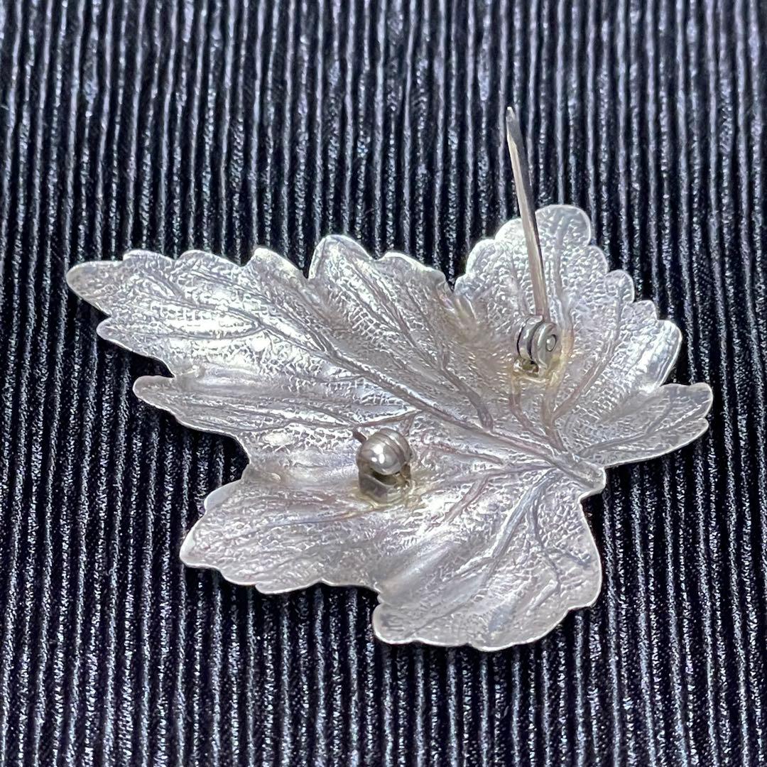 Something Blue　ティファニー ヴィンテージ ブローチ リーフ