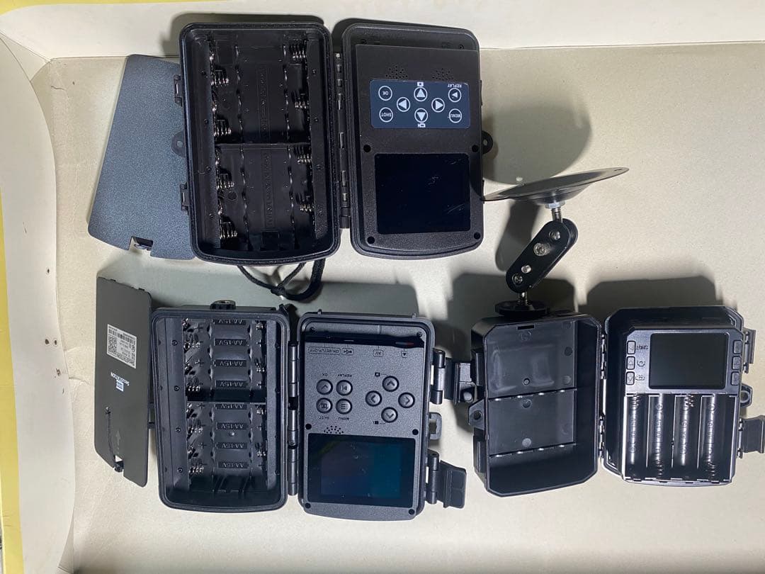 トレイルカメラ　3個セット