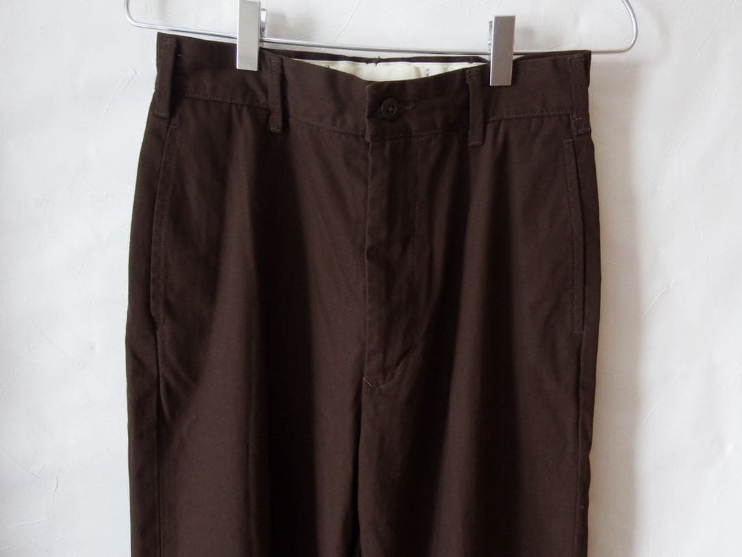 THE SHINZONE ウォッシュドハイウエストチノ パンツ　34