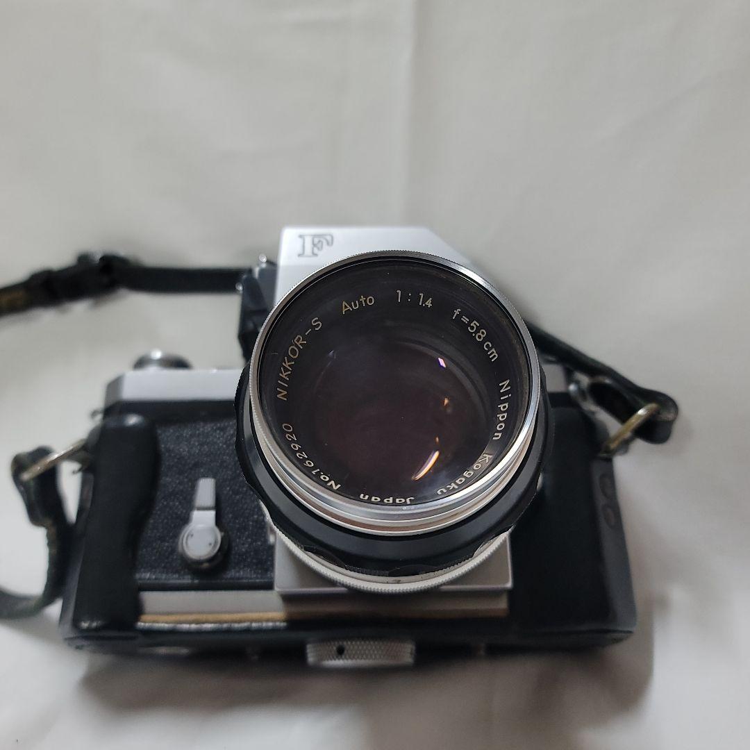 Nikon F 一眼レフカメラ レンズ付き　ジャンク