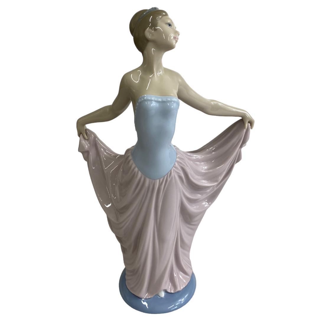 yj38 LLADRO リヤドロ 踊り 少女 陶器 置物