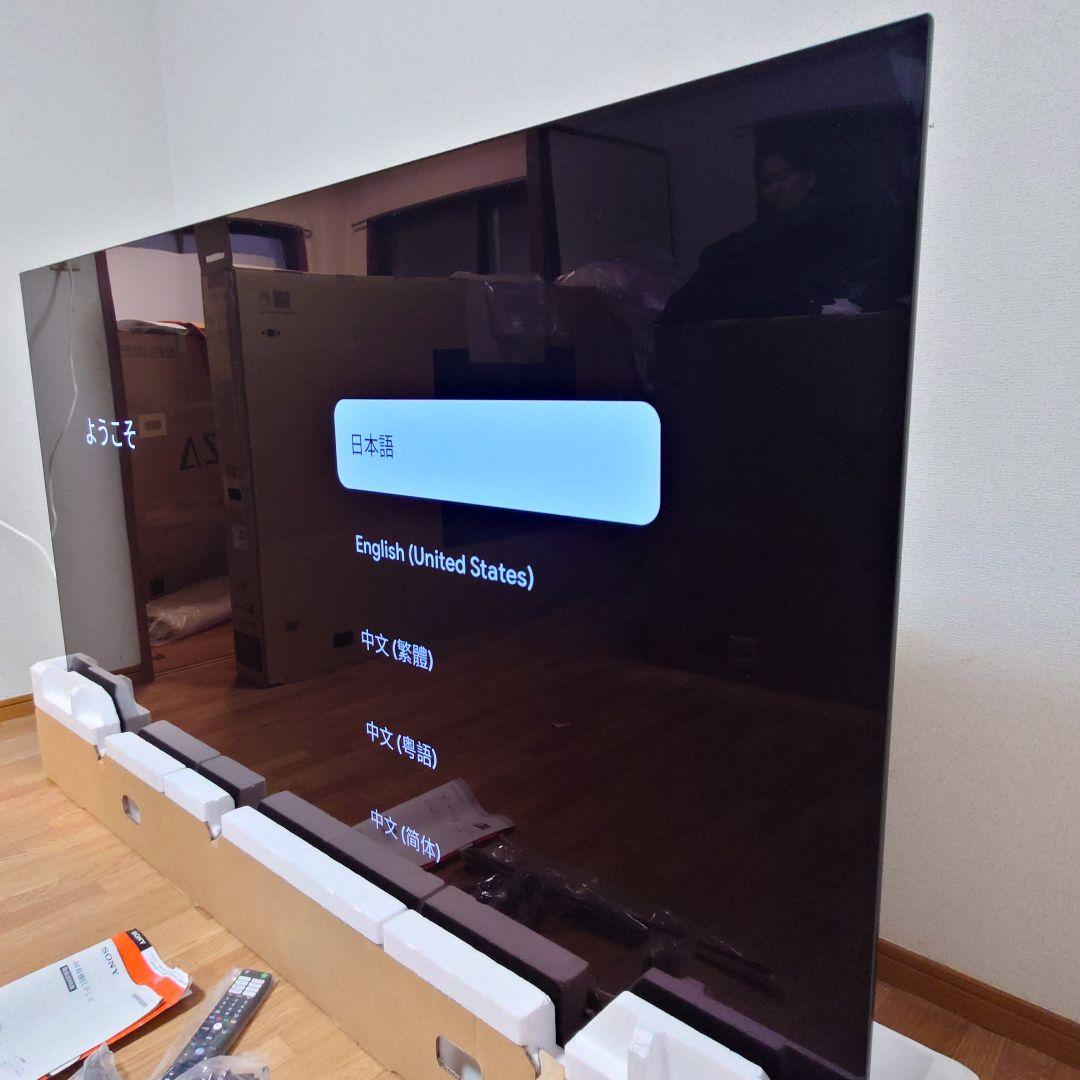 4K有機ELテレビ SONY XRJ-77A80J｜77インチEL TV｜4K｜