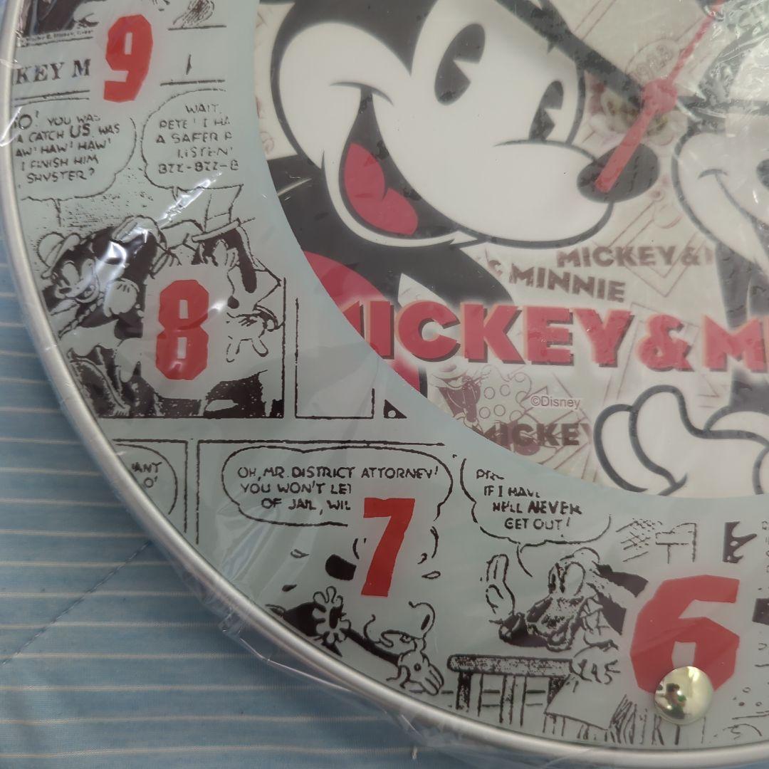 ディズニー　ウォールクロック　ミッキー　ミニー　レア