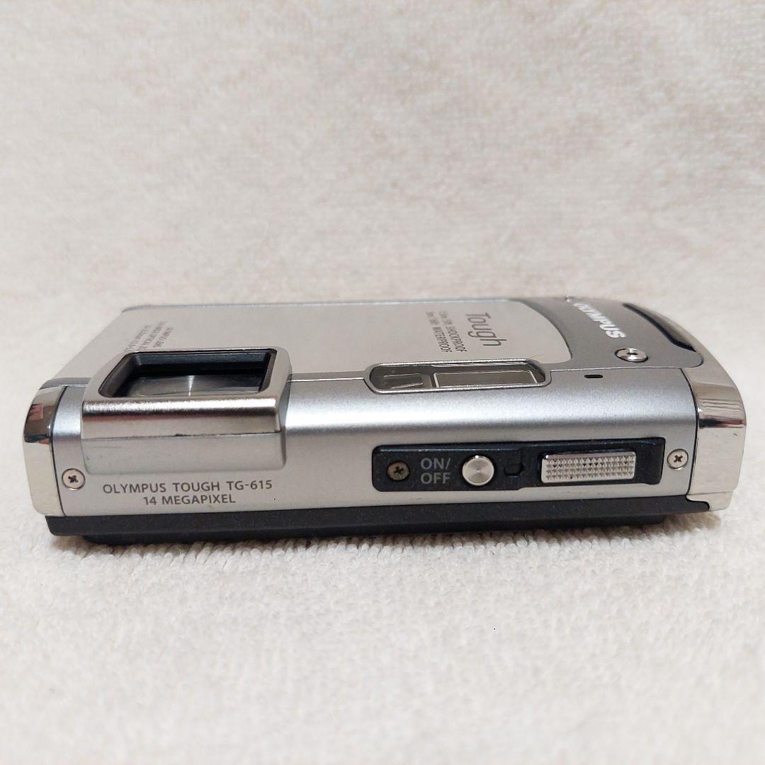 OLYMPUS コンパクトデジタルカメラ Tough TG-615 シルバー