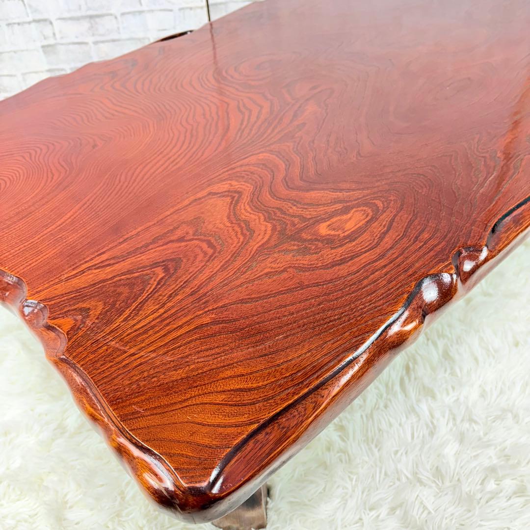 座卓 ローテーブル 木製 長方形 家具 和風 ダークブラウン 折りたたみ