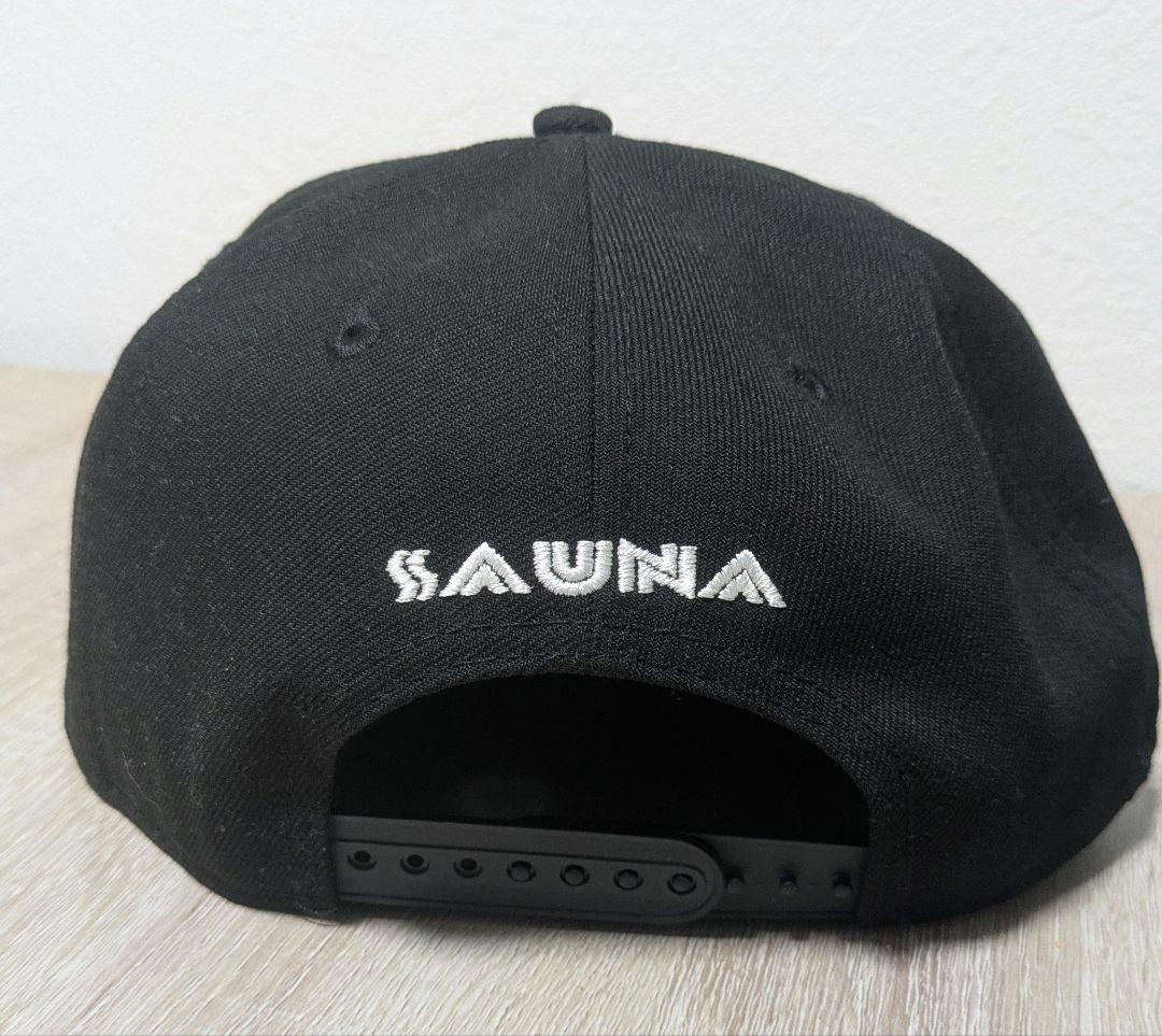 ニューエラ×SAUNA施設　コラボ　草加健康センター　ハット　帽子　サウナ