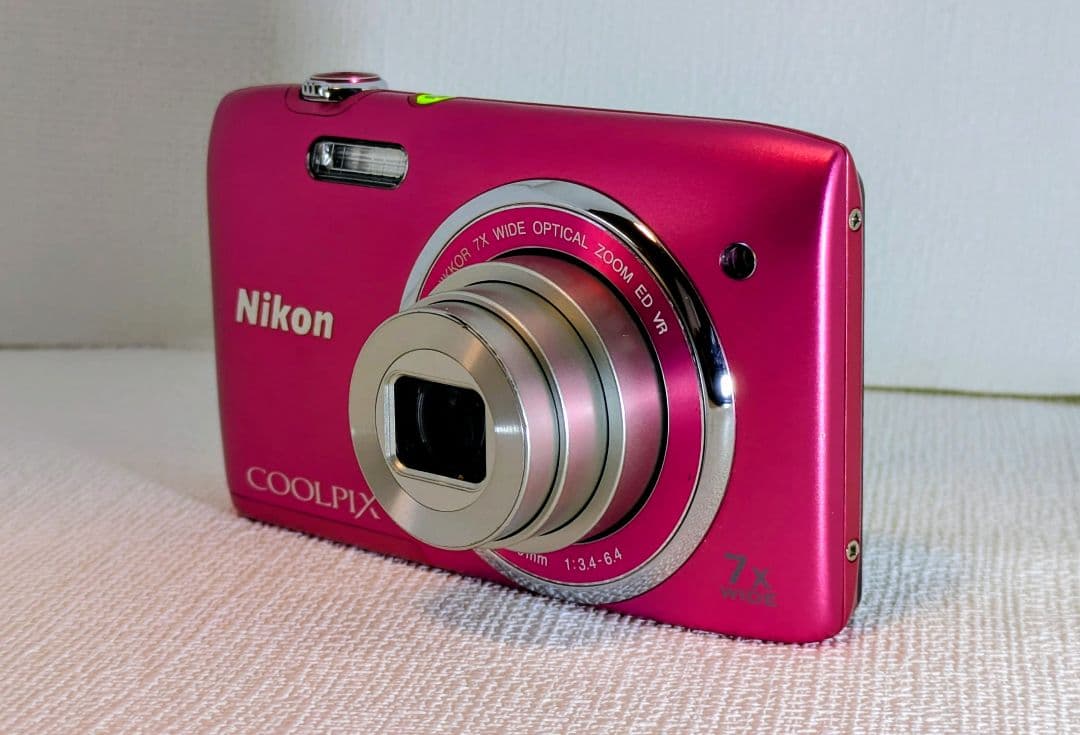 Nikon COOLPIX S3500 ピンク 美品 バッテリー付き！