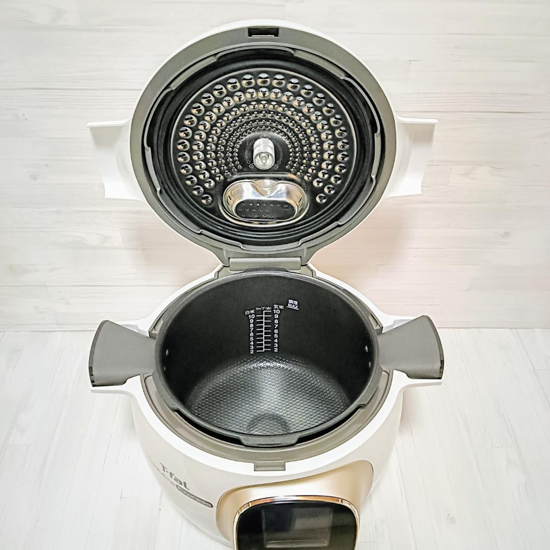 【美品】ティファール 電気圧力鍋 無水調理 大容量 6L CY8521JP