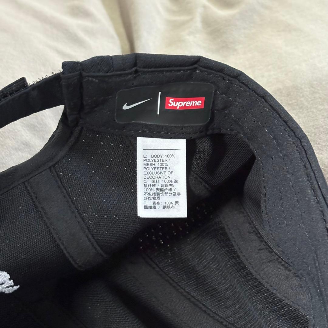 帽子 Supreme x Nike Running Hat \"Black\"