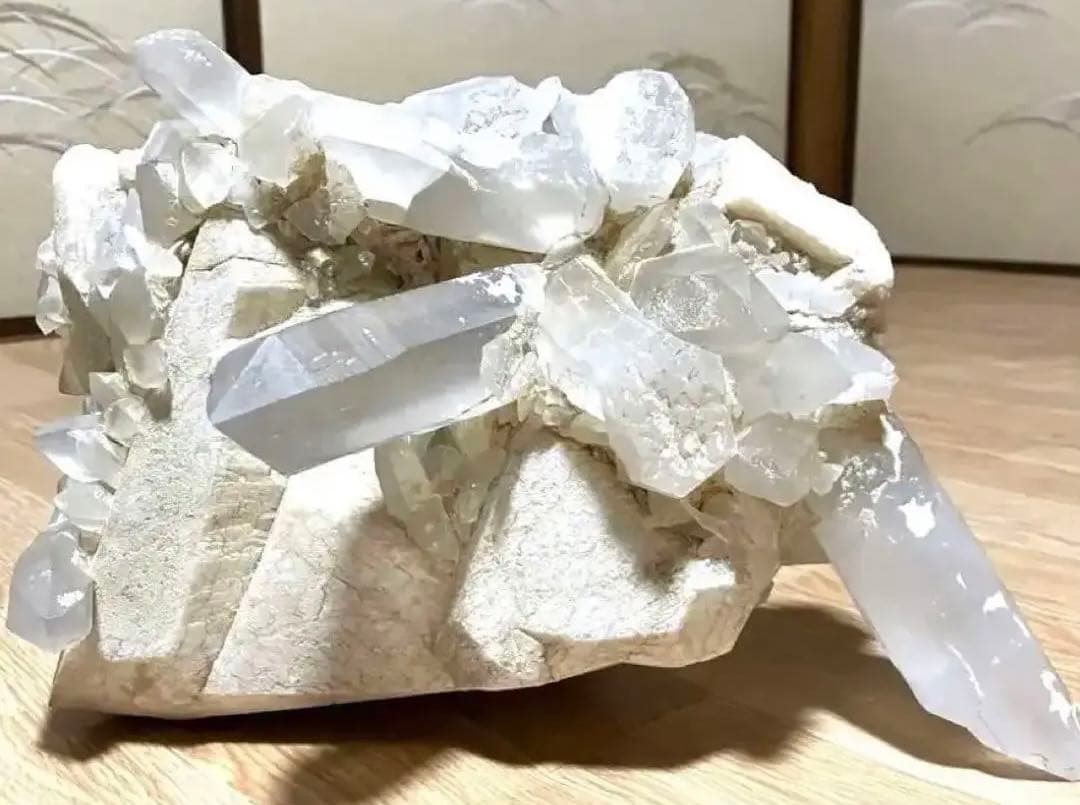 究極浄化 最強開運 御神体 超活性化 高波動 ヒマラヤ アクアマリン付き水晶金運