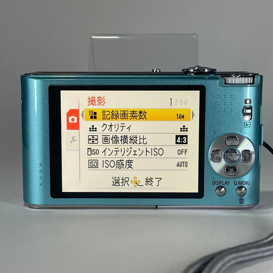 【動作良好】Panasonic LUMIX DMC-FX66 ブルー