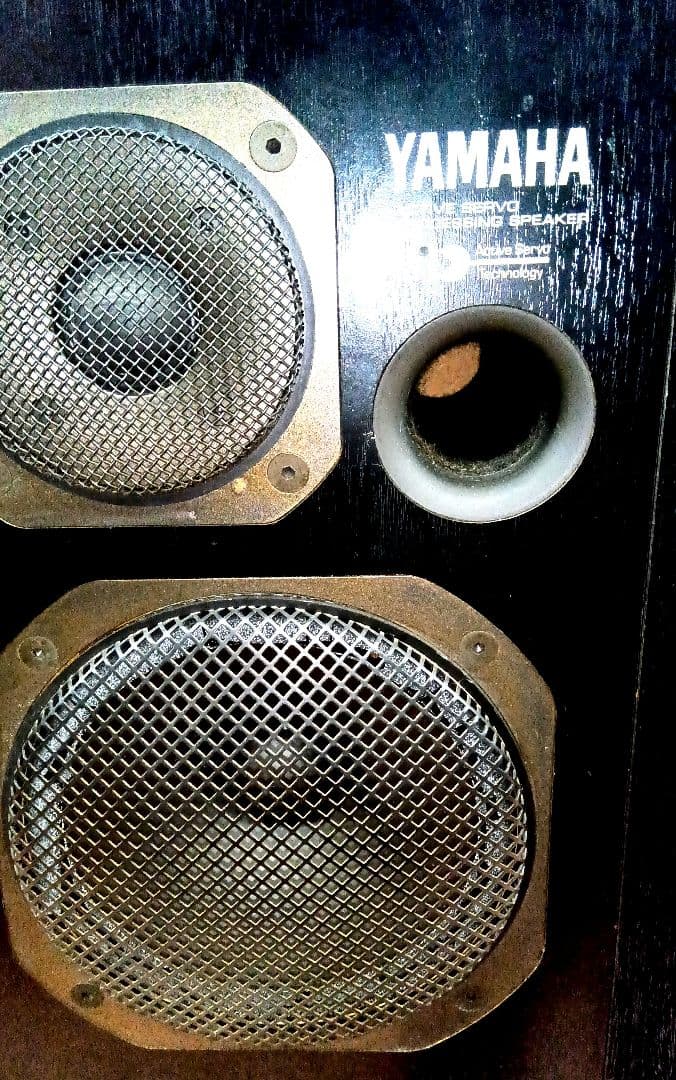 送料無料 エッジ交換済 YAMAHA ヤマハ AST-S1 2つ搭載 黒色