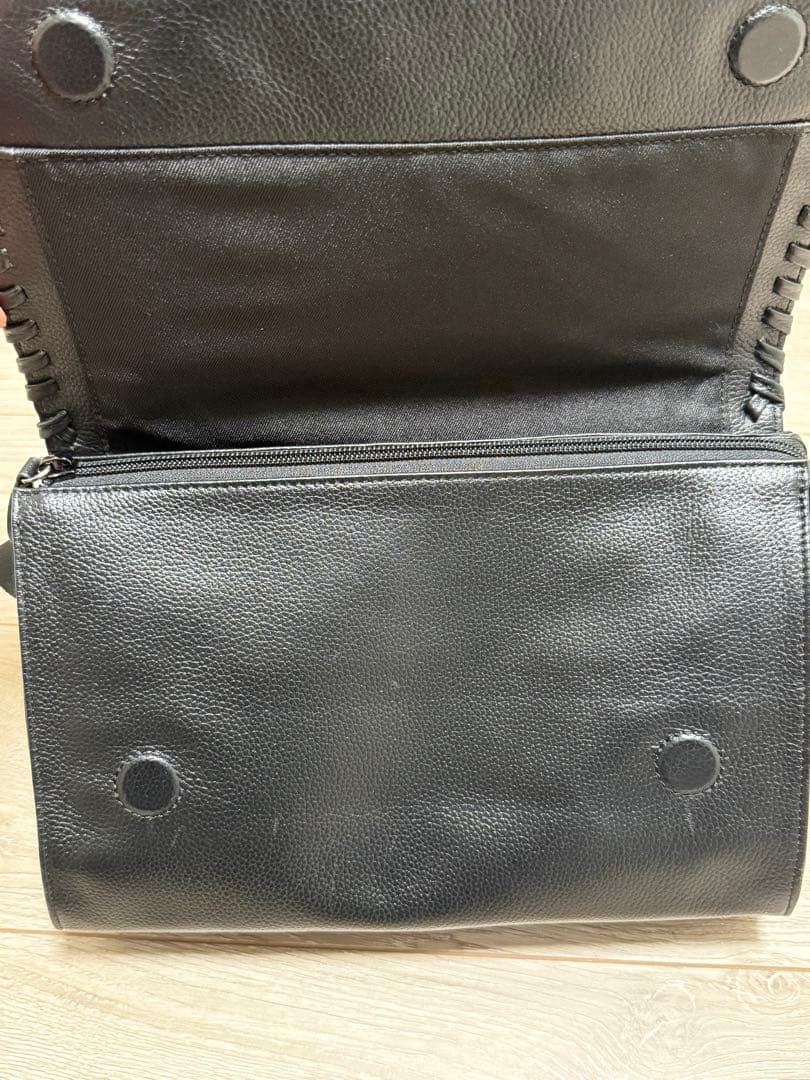 ear PAPILLONNER ワイドテープショルダーバッグ ボディバッグ