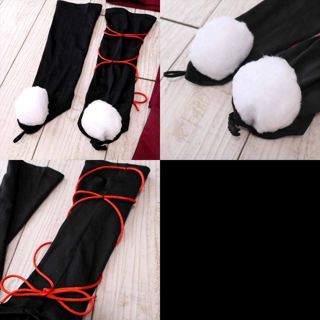 刀剣乱舞　今剣　通常　正装　戦闘衣装＋ウィッグ＋靴（一本下駄）　Ｍ