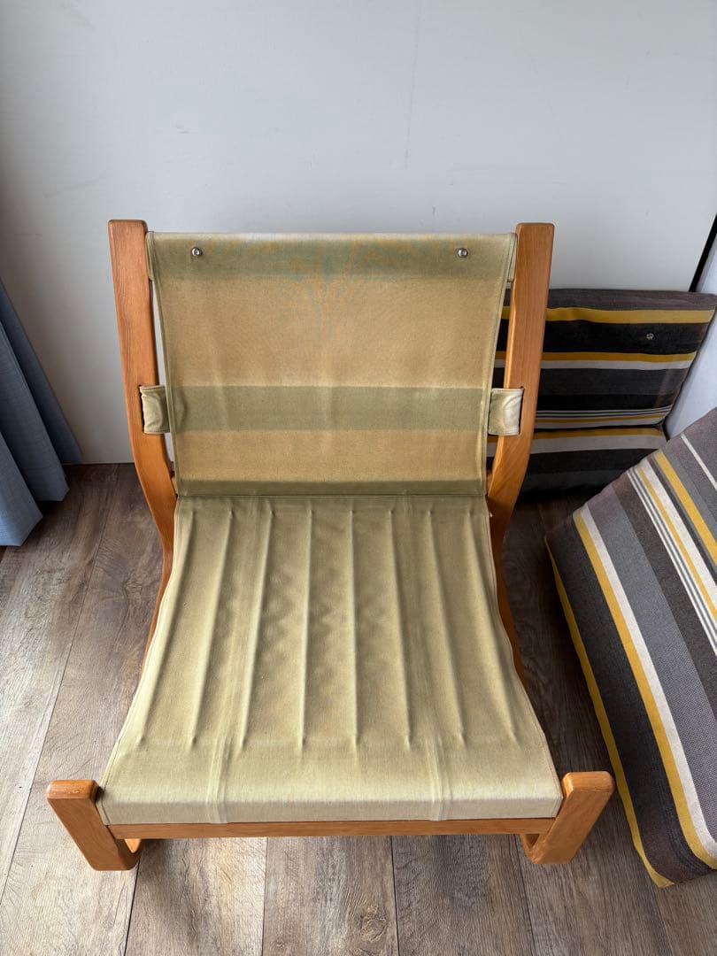 60〜70年代　ヴィンテージ　オールドマルニ　プライウッド　ソファ　ブナ材