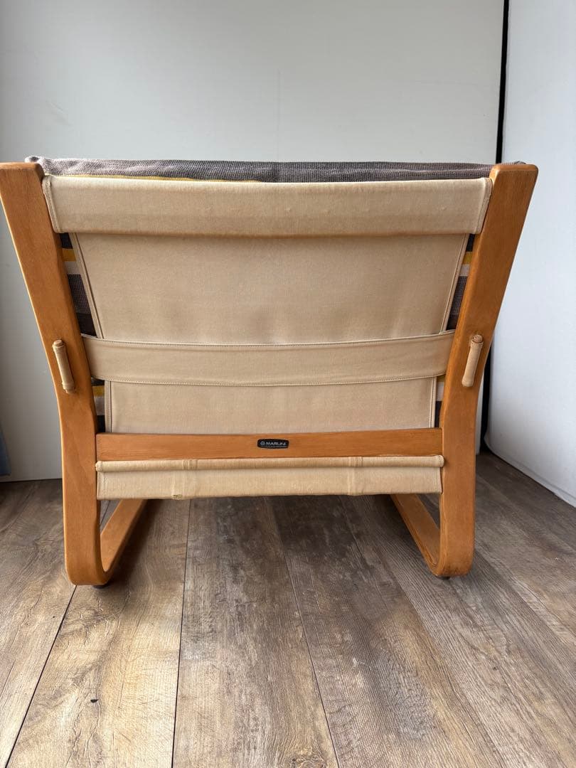 60〜70年代　ヴィンテージ　オールドマルニ　プライウッド　ソファ　ブナ材