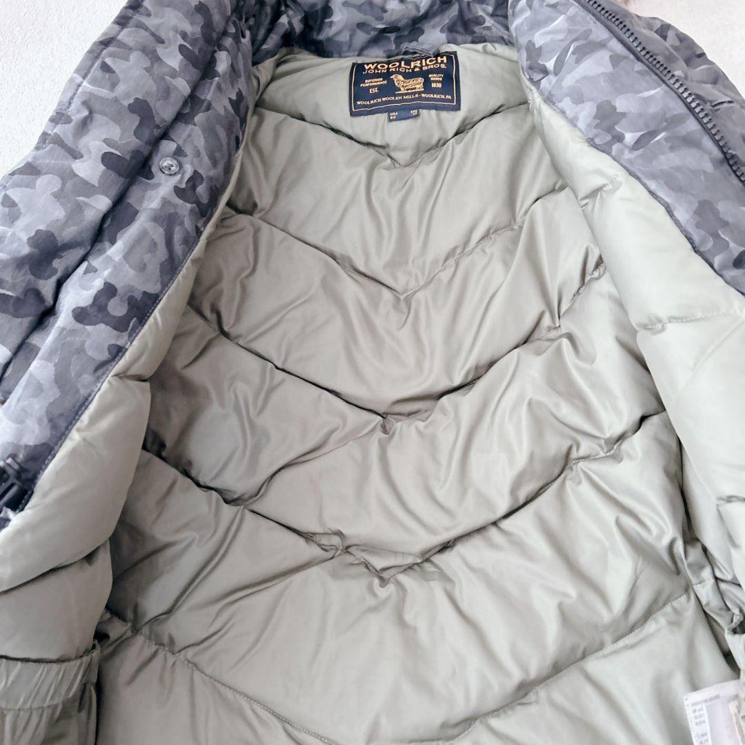 ウールリッチ アークティックパーカー ダウンジャケットカモフラ