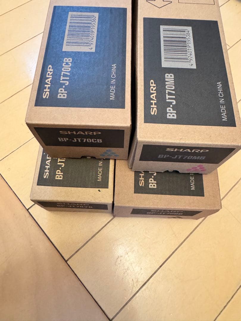 SHARP☆トナー☆BP-JT70シリーズ☆4色セット☆シャープ☆コピー機