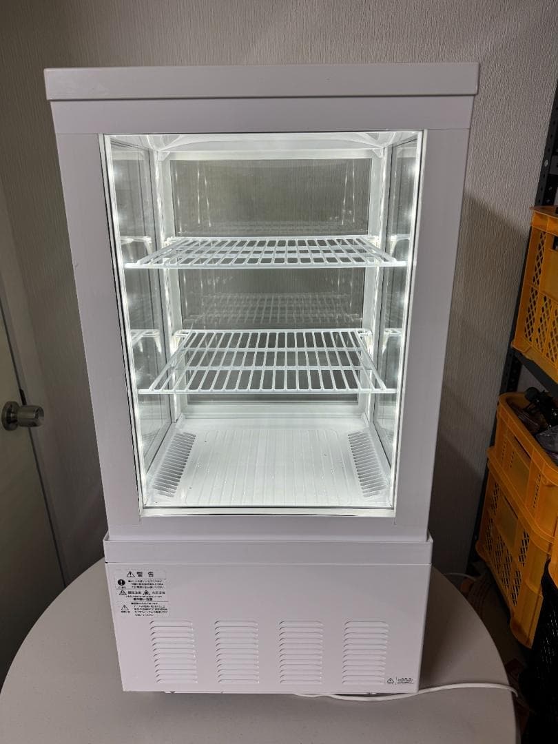 JCM 4面ガラス冷蔵ショーケース JCMS-58　56L 37Kg