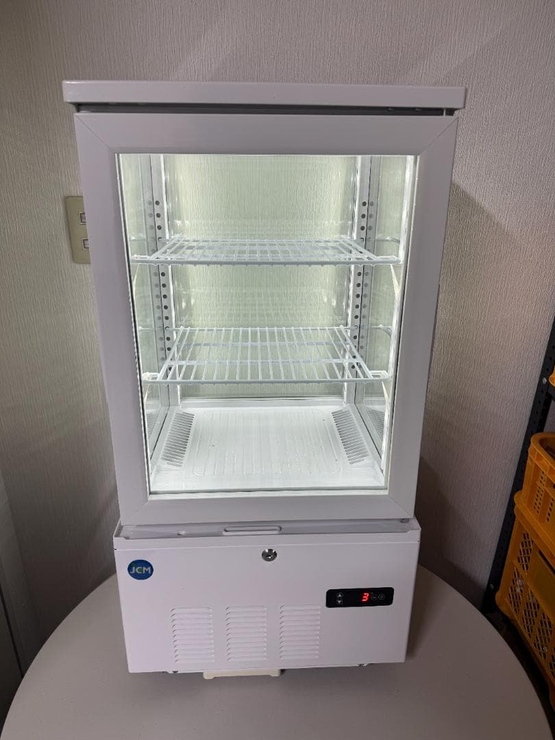 JCM 4面ガラス冷蔵ショーケース JCMS-58　56L 37Kg
