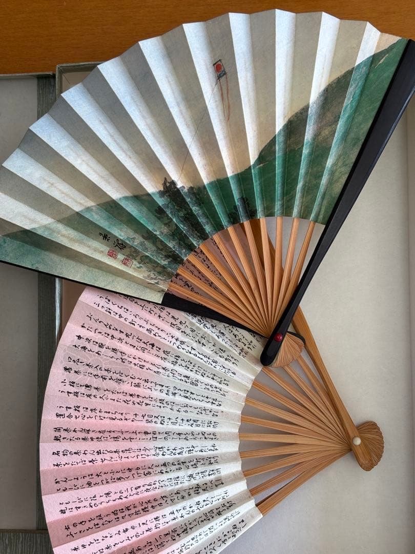 茶箱 茶道具 裏千家 扇子2種類おまけ付