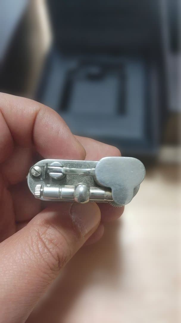 【希少・着火品】ダンヒル ユニーク 英国製 メタル仕様 ライター 箱・保証書付