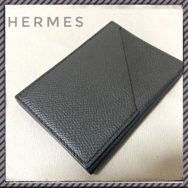 HERMESデュー パデューカードケースメンズハイブランドブラック