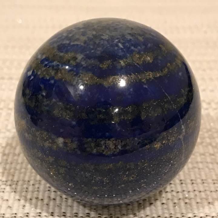 ラピスラズリ（青金石）57mm アフガニスタン産 台座無し