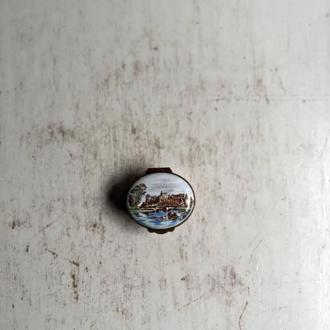 801 HALCYON DAYS ハルシオンデイズ エナメルボックス① 英国製