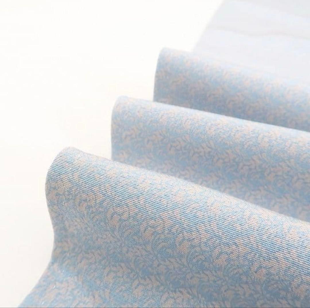 絹彩きもの堅牢染 絹衣 証紙付き 手縫い仕立て小紋