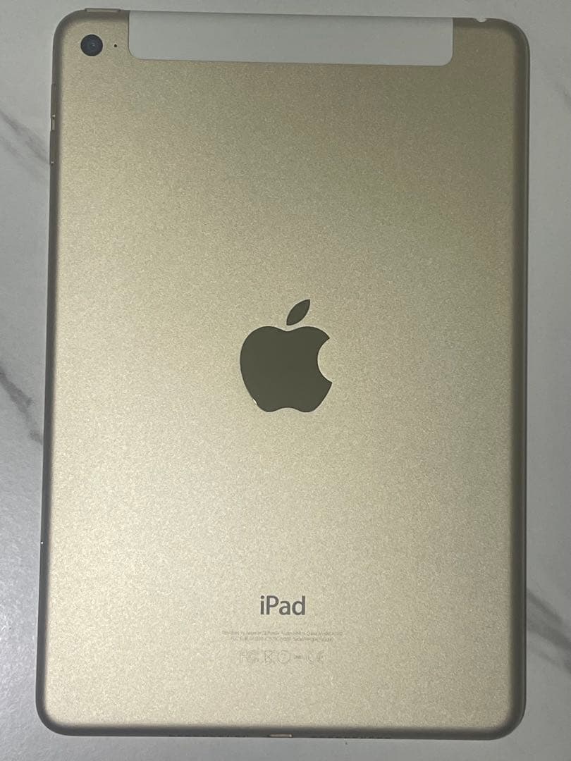 Apple iPad mini 4 ゴールド 16GB GPS+Cellular