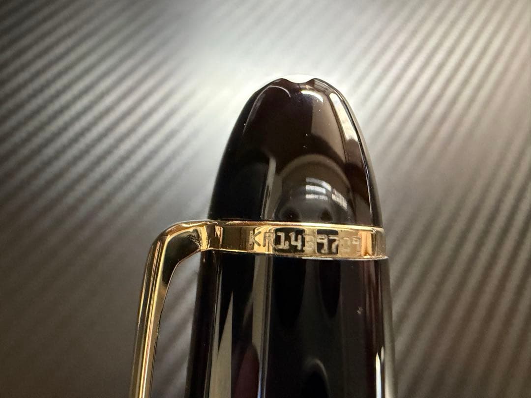 未使用に近い モンブラン マイスターシュテュック 161 ボールペン ブラック