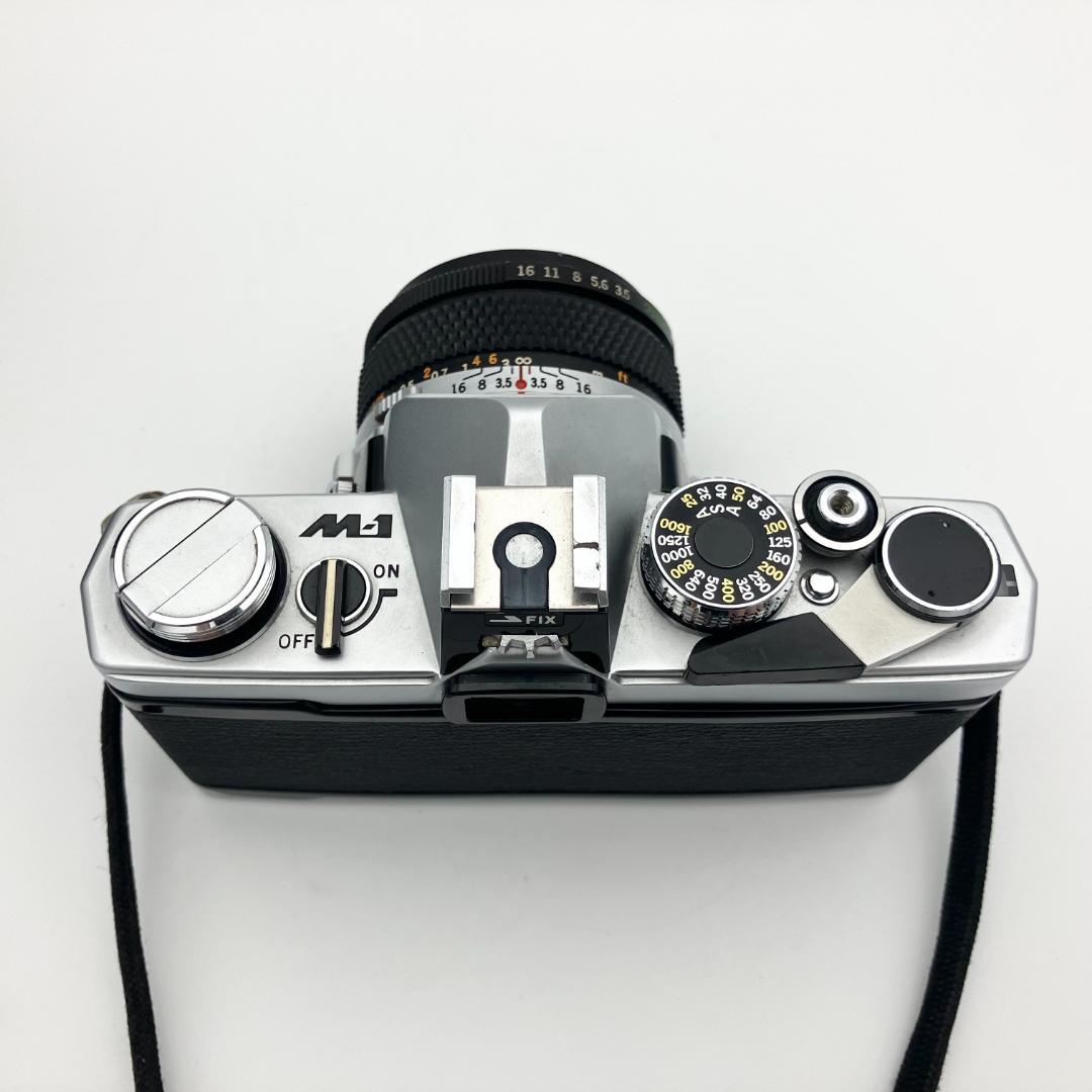 希少品 OLYMPUS M-1 28mm F3.5 フィルムカメラ 初期モデル