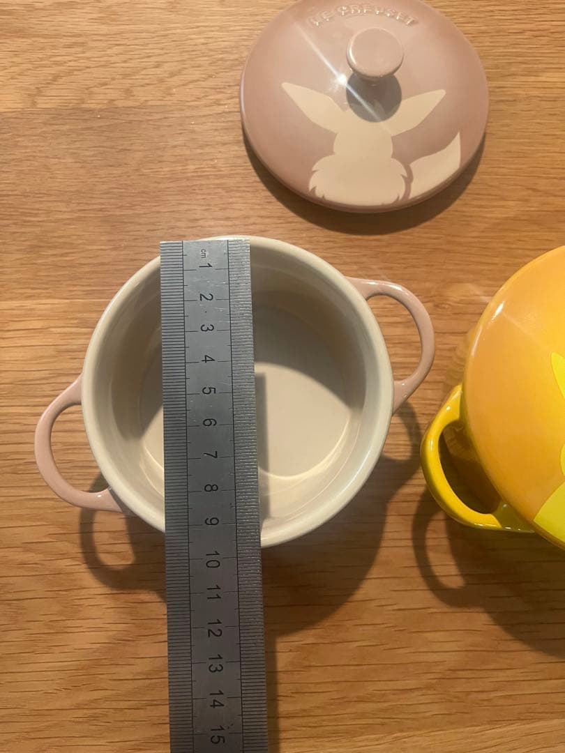 ル・クルーゼ ポケモン 限定 ミニココット ピカチュウ&イーブイ 2個セット