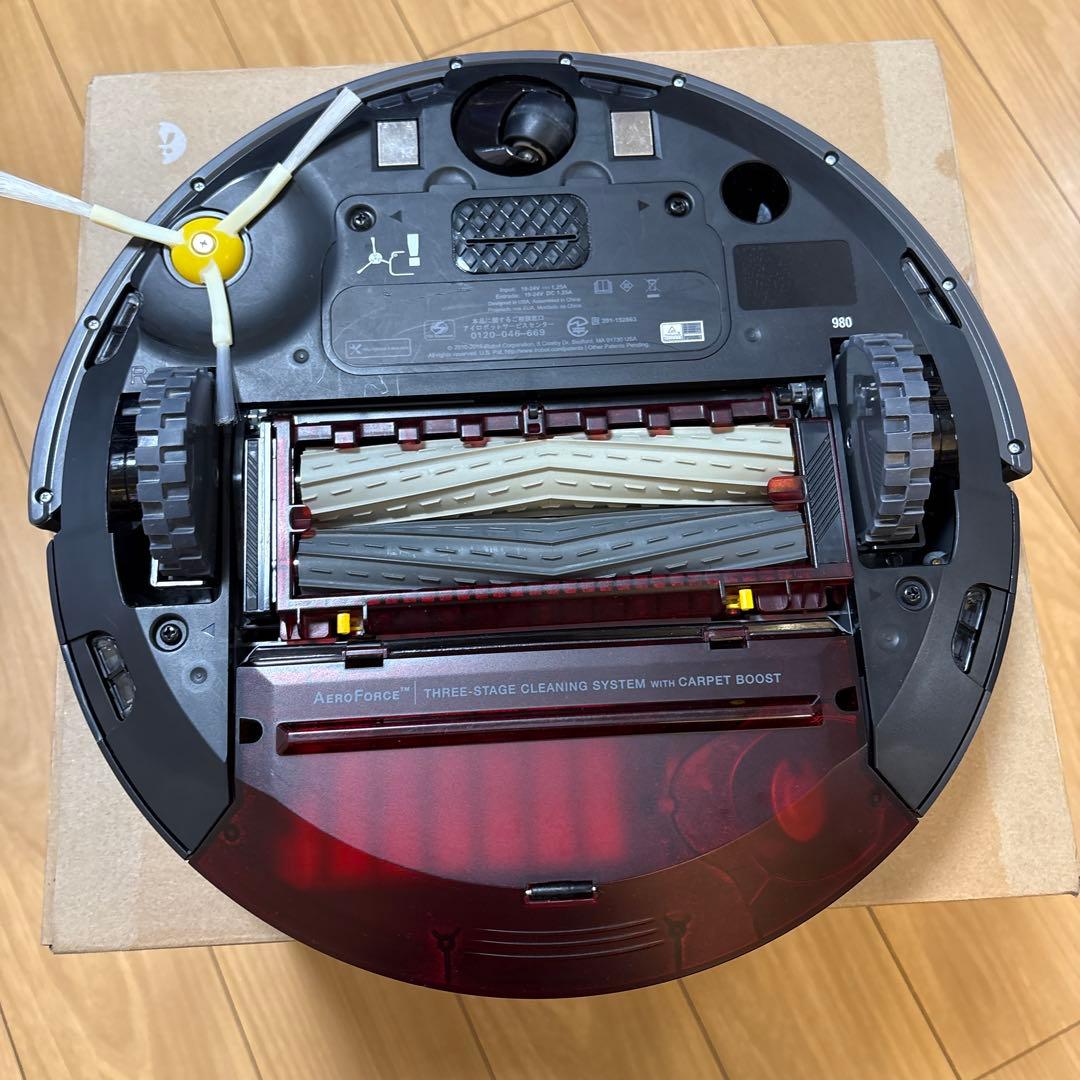 Roomba 自動掃除機 本体 ブラック➕床拭きロボット　ブラーバ