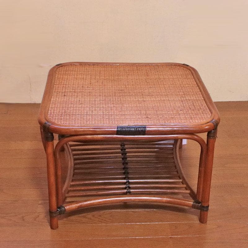 ラタンローテーブル 藤家具 ナチュラル センターテーブル 214-1344