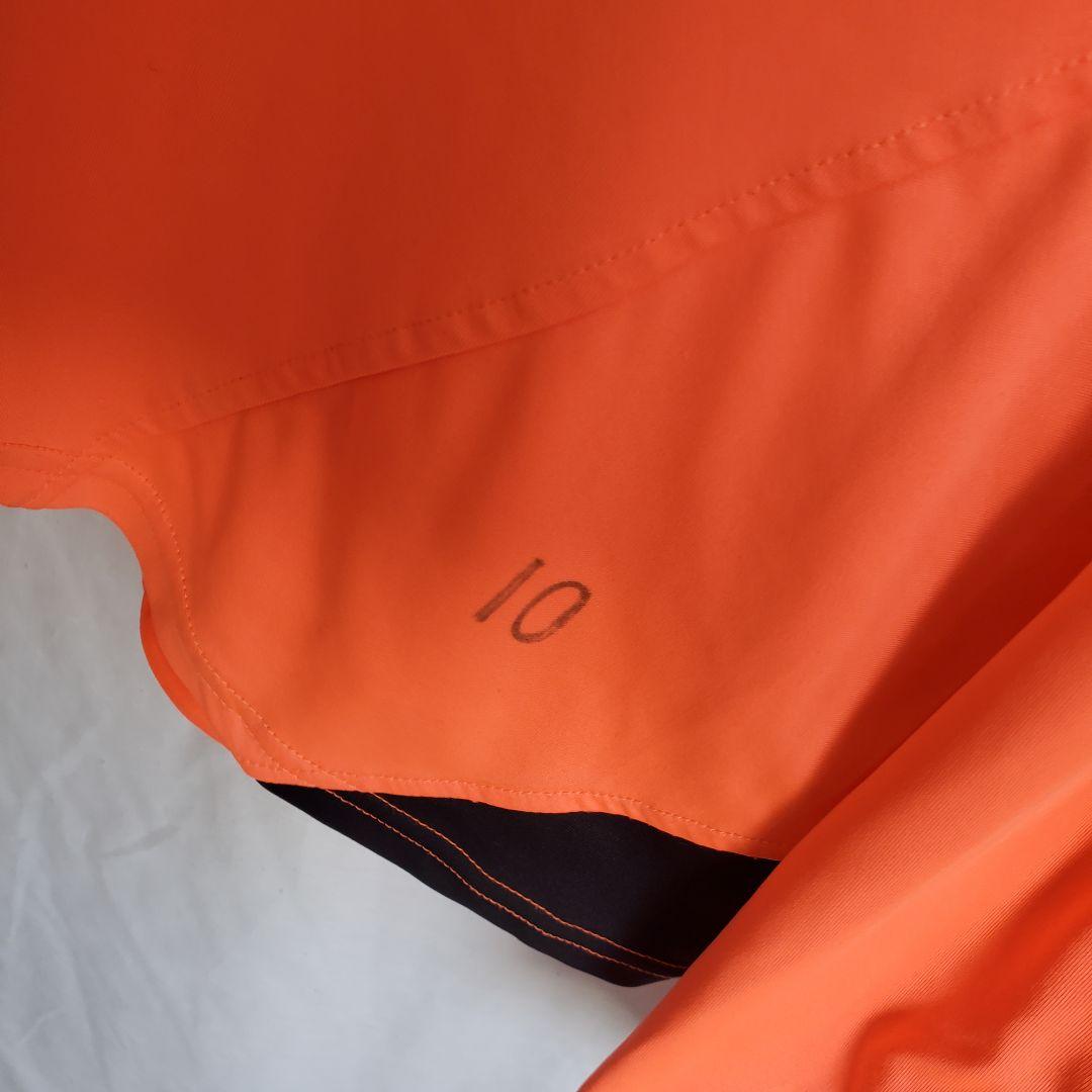 希少 J2 FC琉球 長袖 トレーニングウェア ピステ 沖縄 蛍光オレンジ