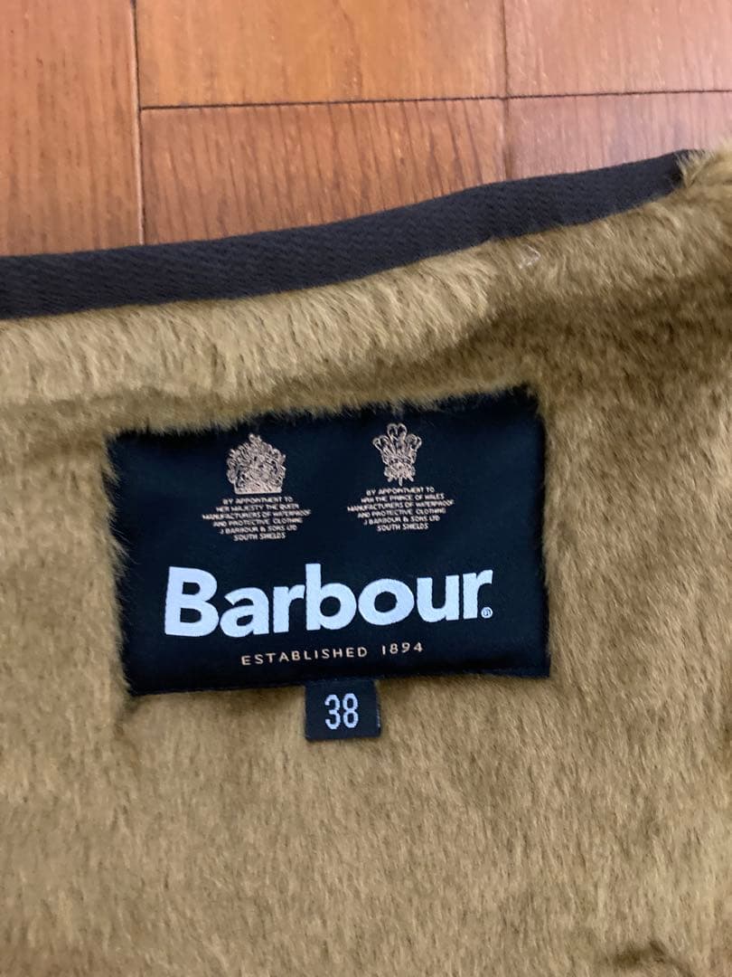 【新品未使用】⭐︎ Barbour バブアー　38 ファー ライナー ベスト