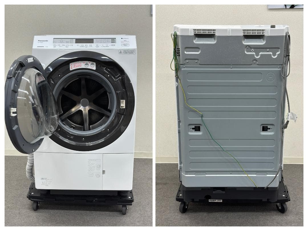 チョコ抹茶 ドラム式洗濯機 NA-VX800BL 11/6kg 21年製