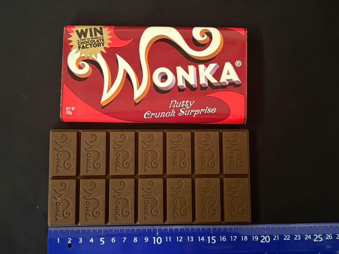 チャーリーとチョコレート工場　Wonka Bar 映画プロップ　ウォンカバー