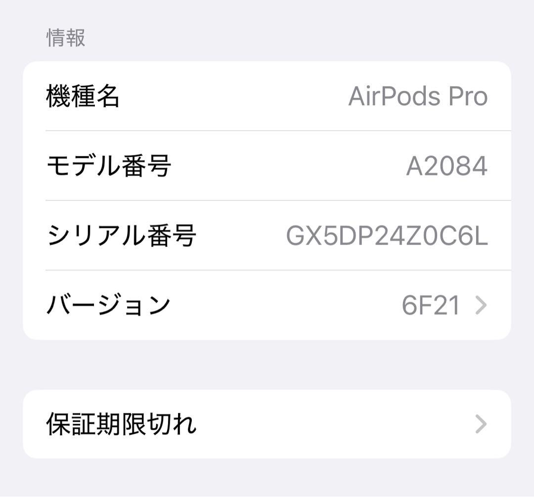 AirPods Pro (第1世代)